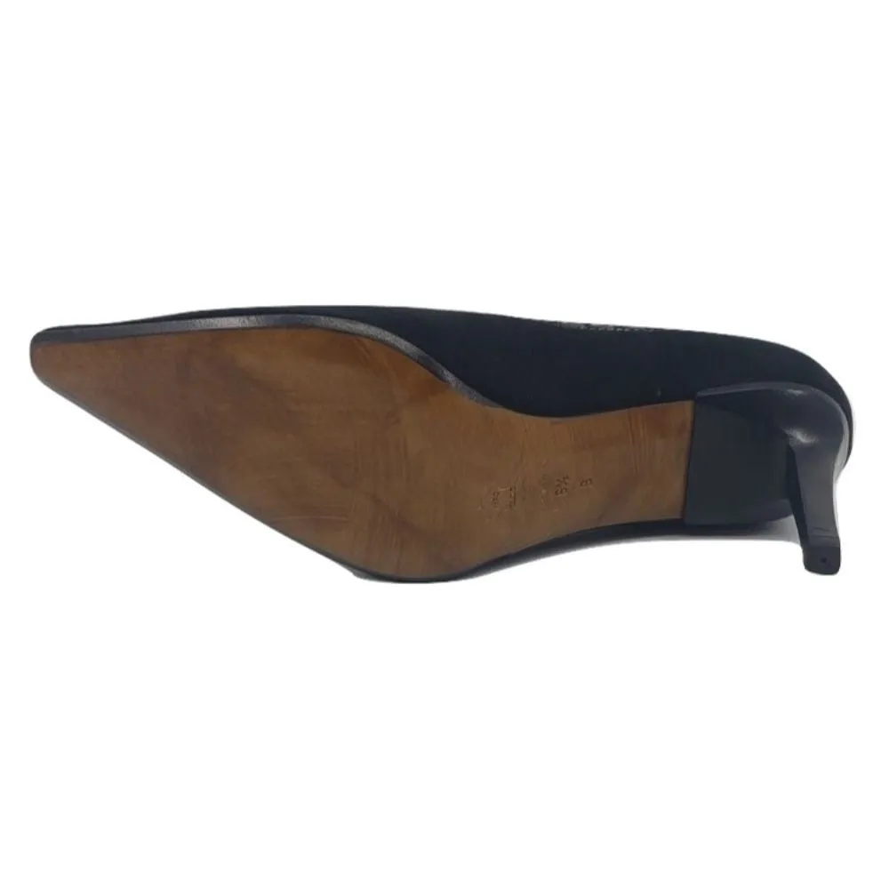 835 Camosci Nero Suede Versani Pumps