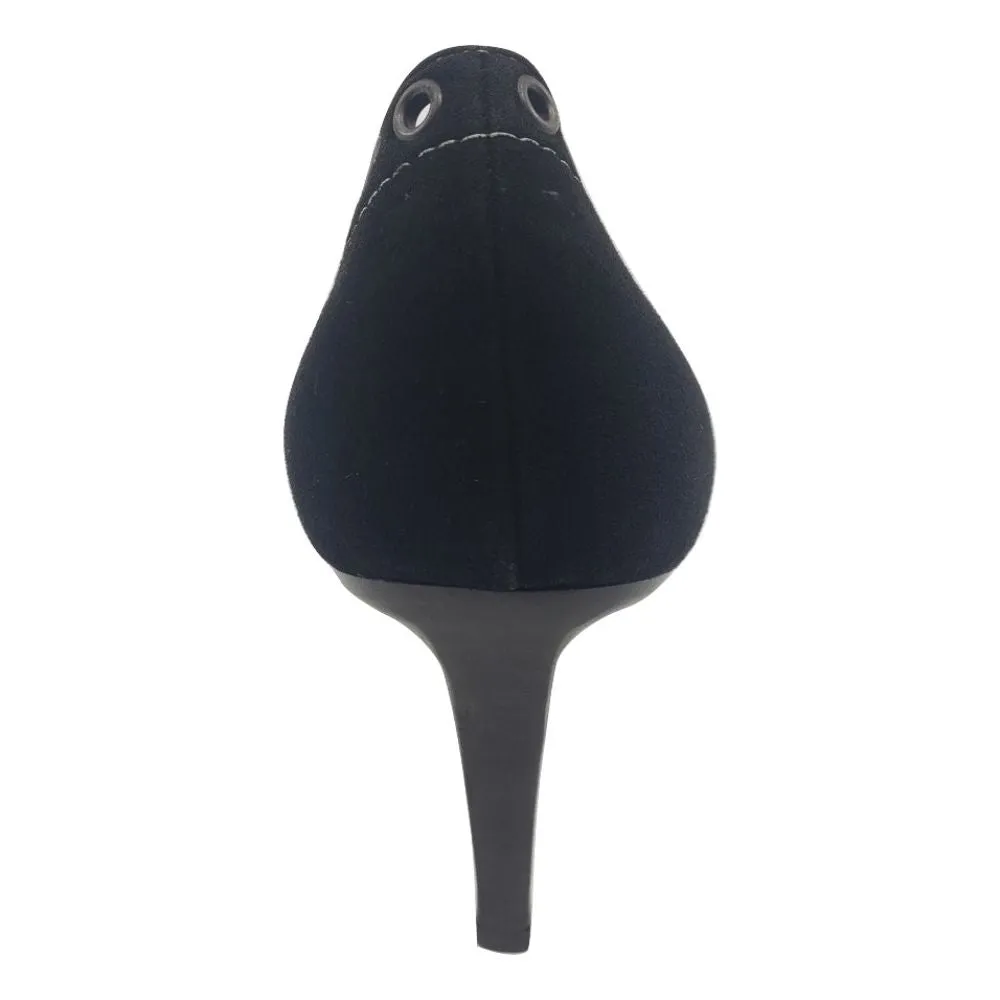 835 Camosci Nero Suede Versani Pumps