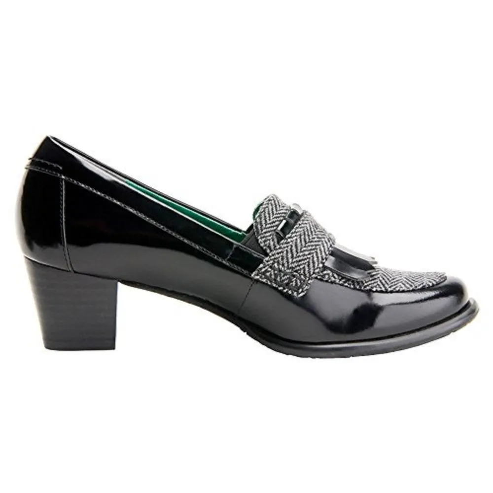 Amy Black/Grey Ros Hommerson Pump