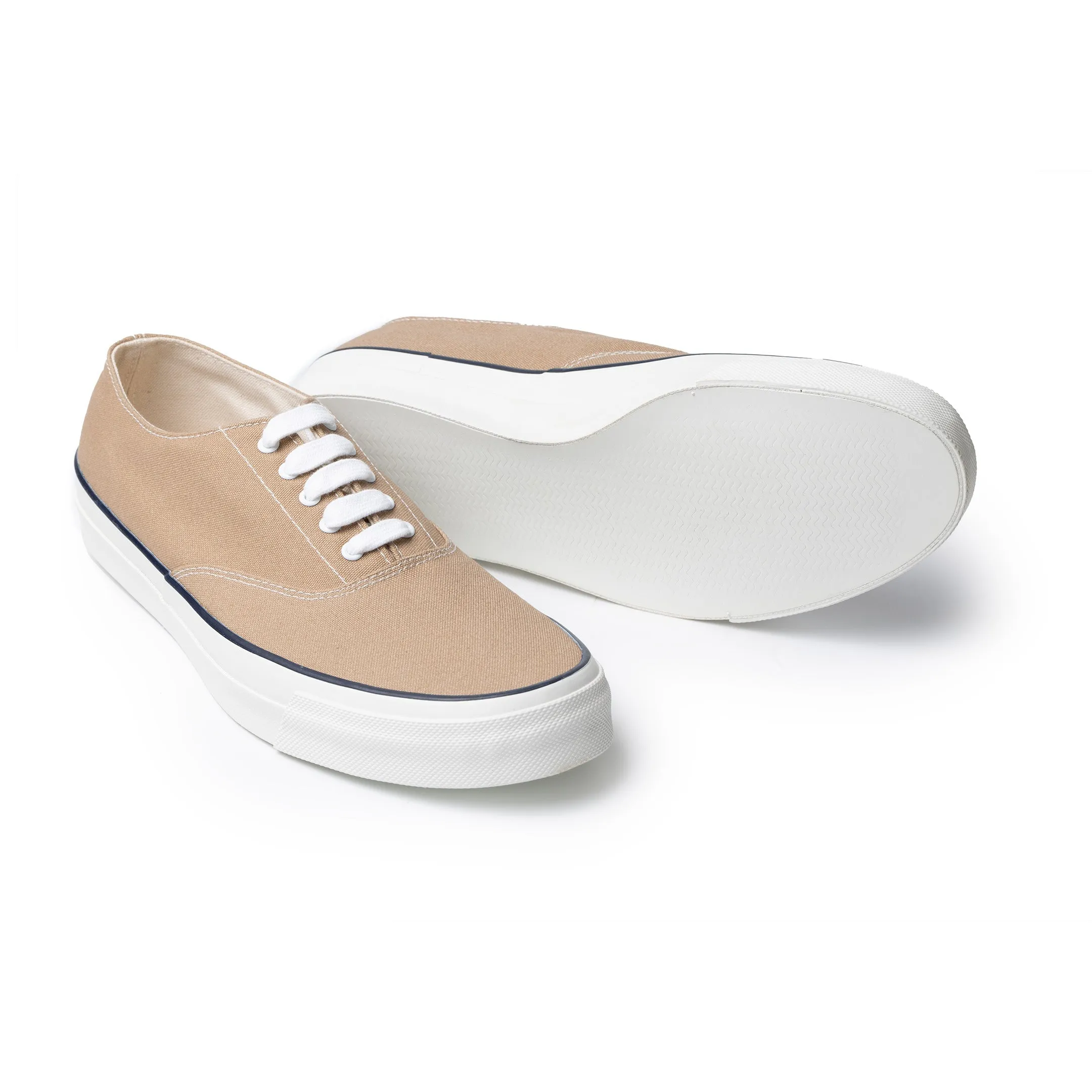 Anatomica x Wakouwa Deck Shoes Low Sand