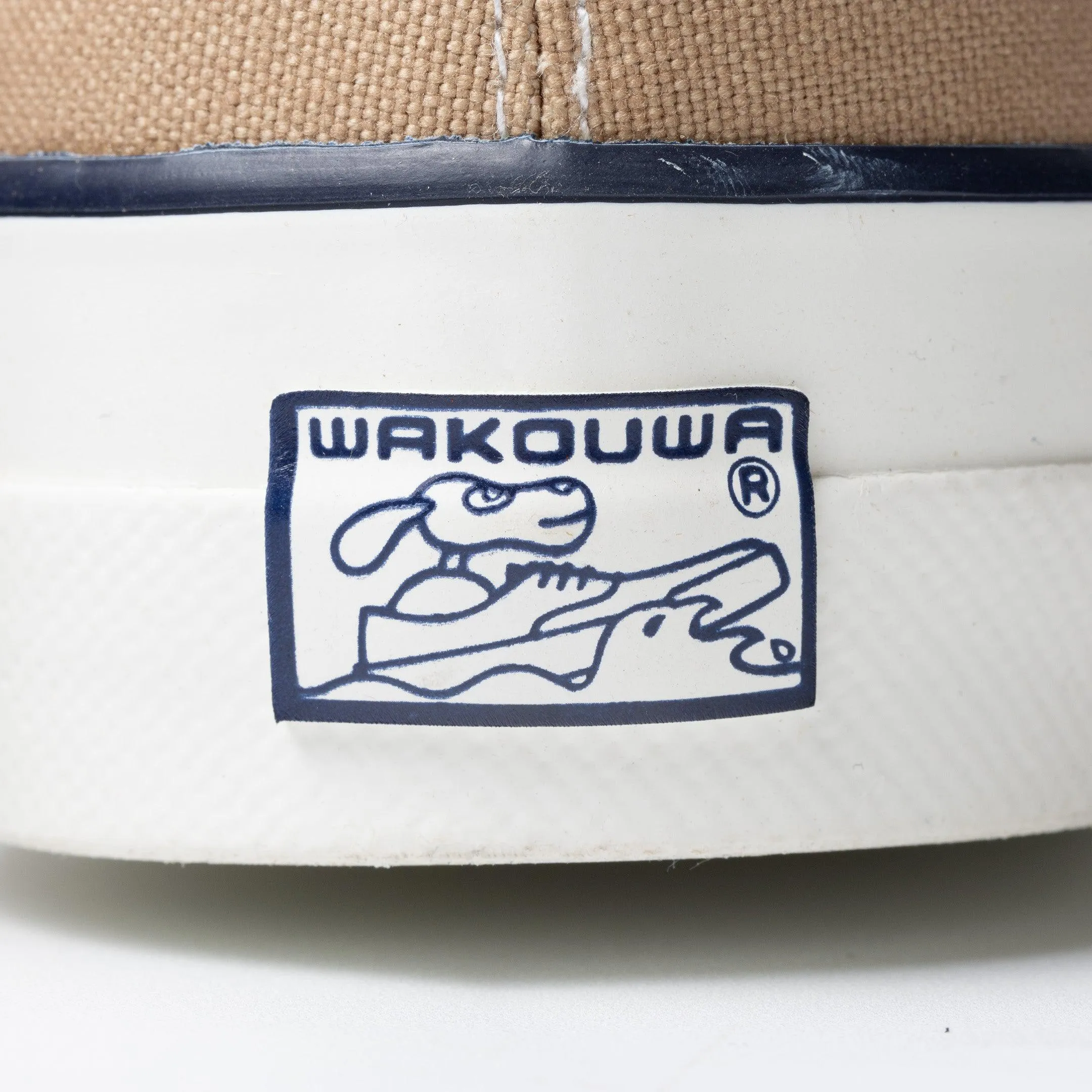 Anatomica x Wakouwa Deck Shoes Low Sand