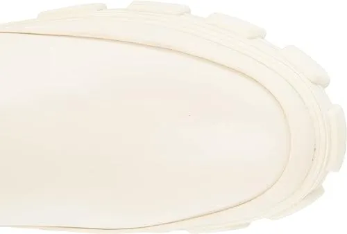Circus by Sam Edelman Dollie White Pull On Round Toe Chunky Heel Tall Boots