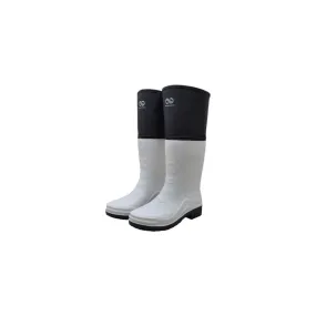 Commercial working boots foldable tall 16" height white,  size 6,7,8,9,10,11,12,13