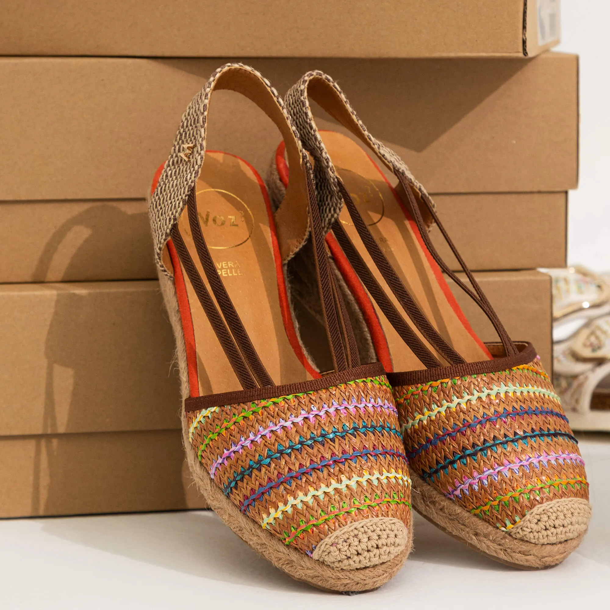 Emily Coffee Espadrille