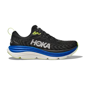 HOKA Men's Gaviota 5 Black/Electric Cobalt
