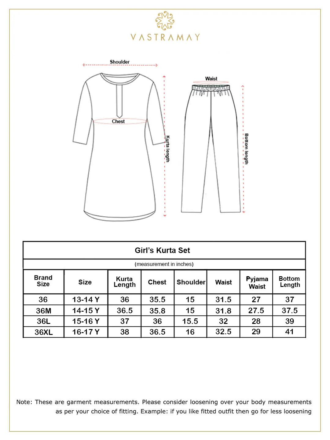 Jashvi Girls' Mustard And Cream Printed Linen Kurta And Patiala Set