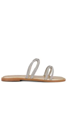 Kaanas Princie Sandal in Metallic Gold