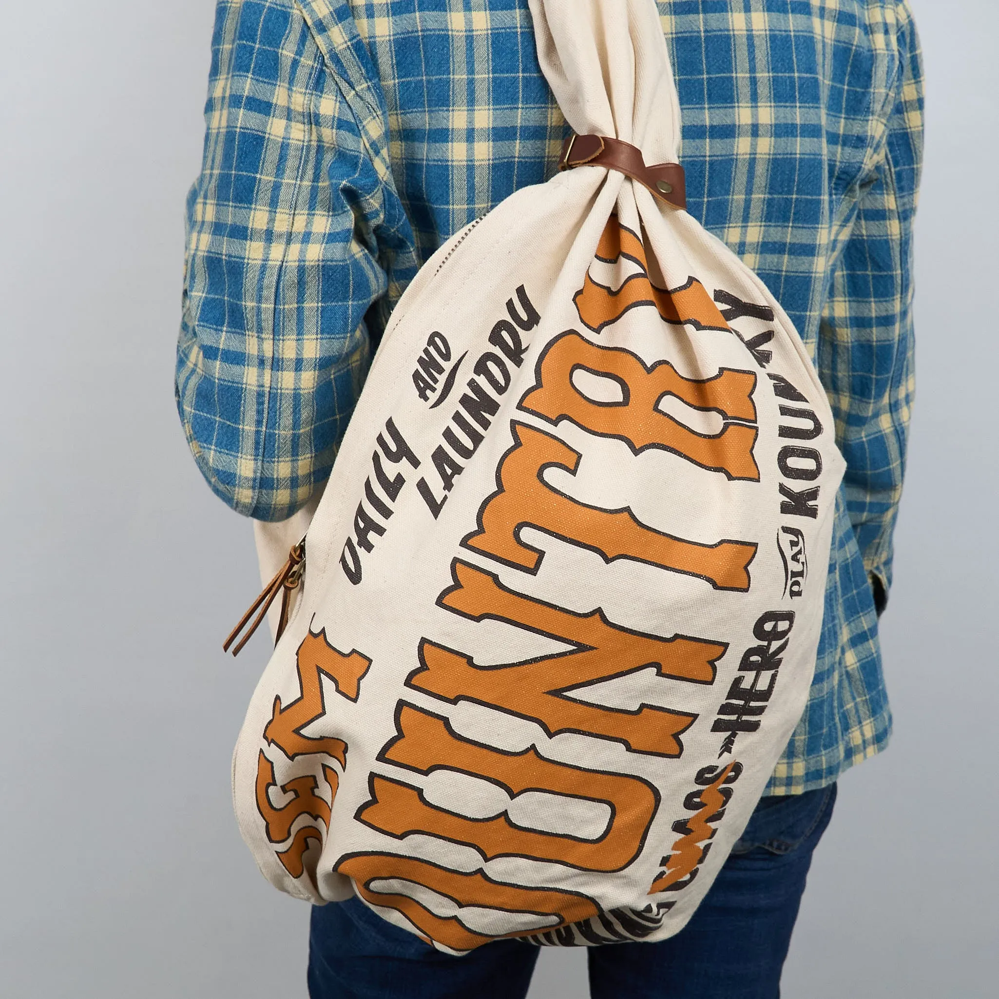 Kapital Kountry Canvas Leather Daily Waist Crossbag