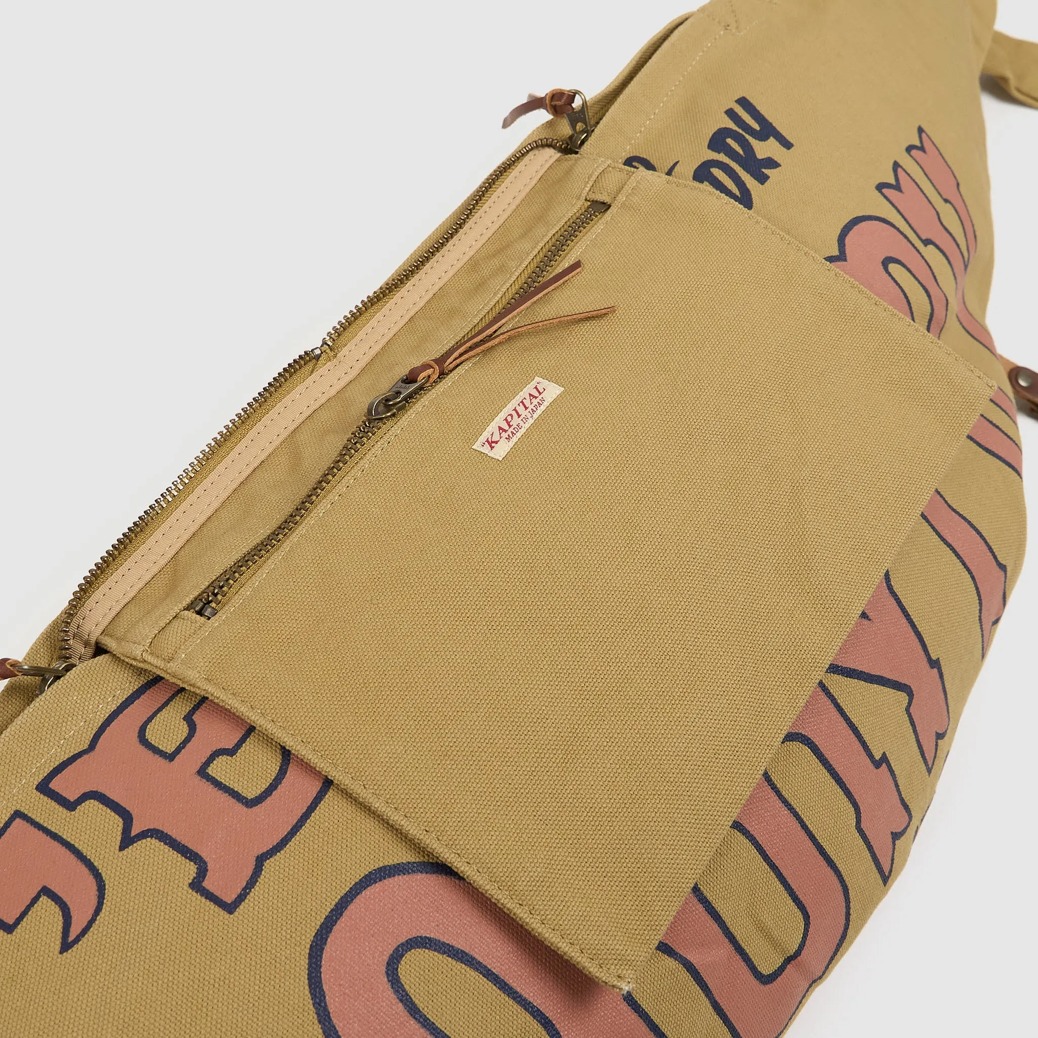 Kapital Kountry Canvas Leather Daily Waist Crossbag