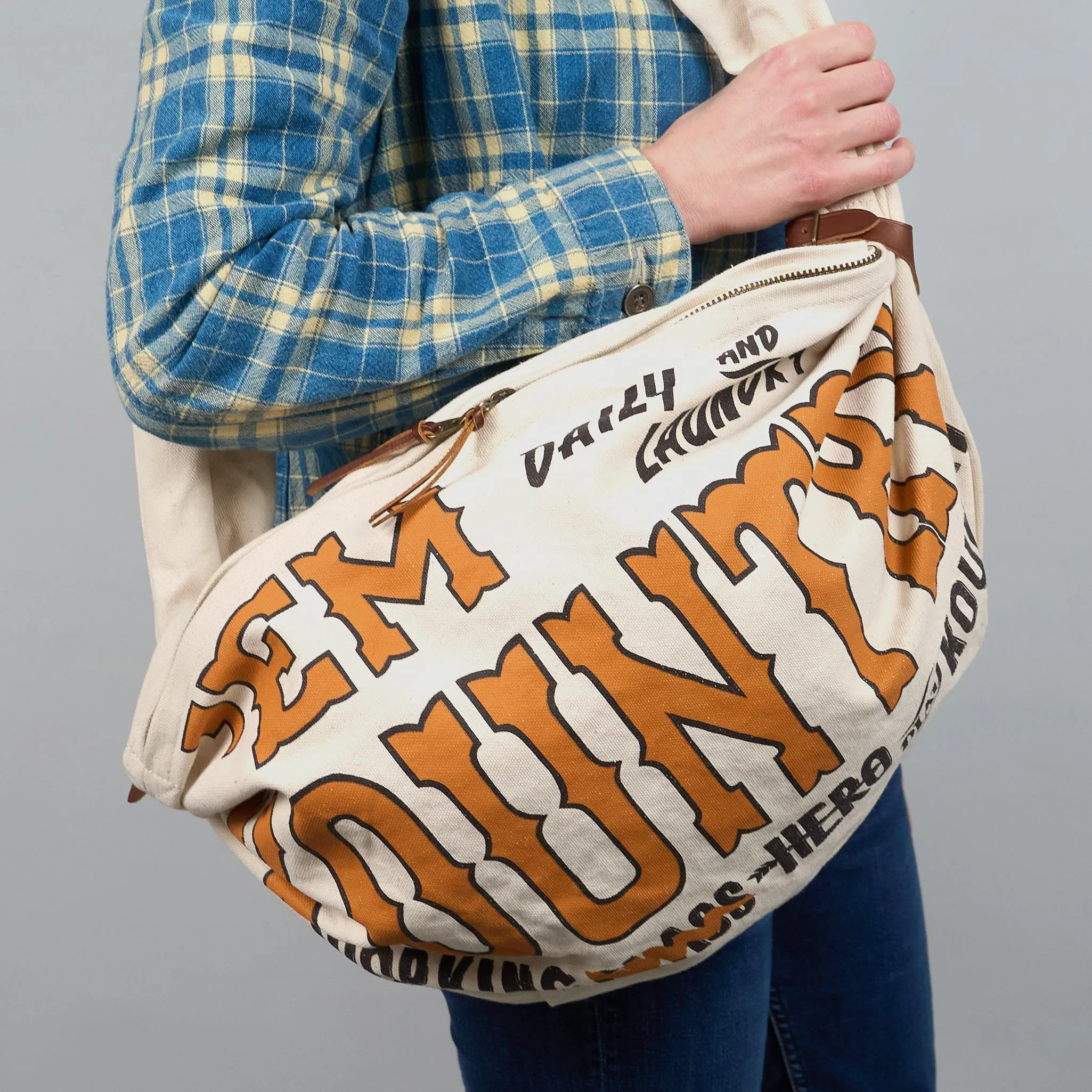 Kapital Kountry Canvas Leather Daily Waist Crossbag