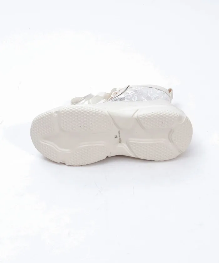Lace High-Top Sneakers