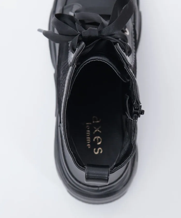 Lace High-Top Sneakers