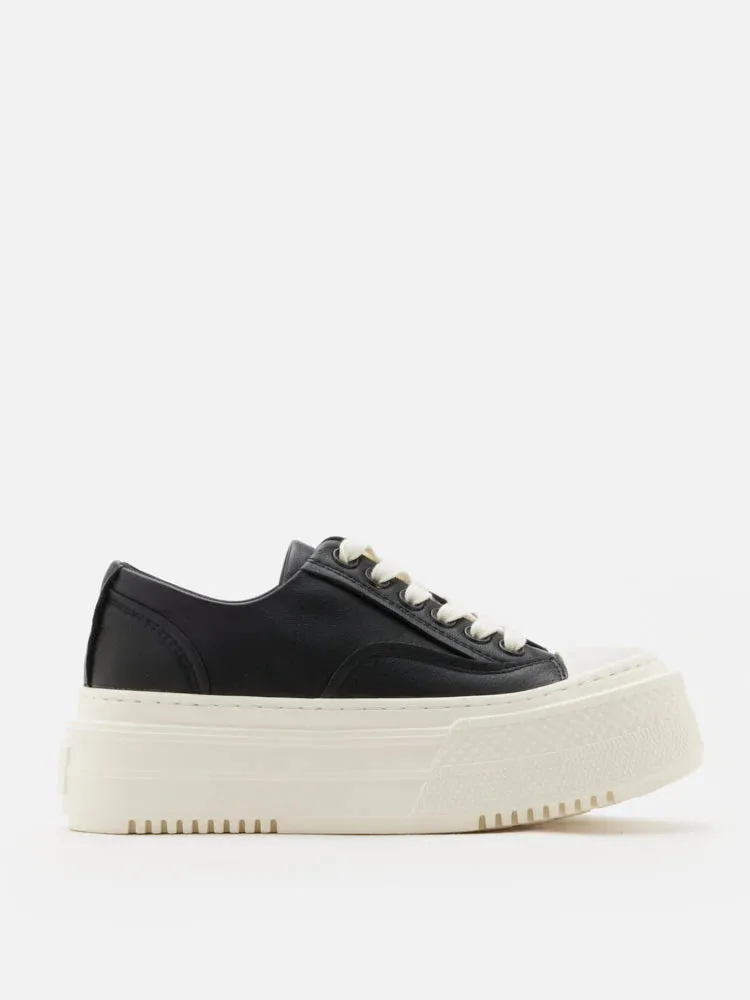 Lyra Platform Leather Sneakers