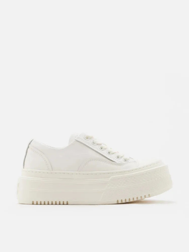 Lyra Platform Leather Sneakers