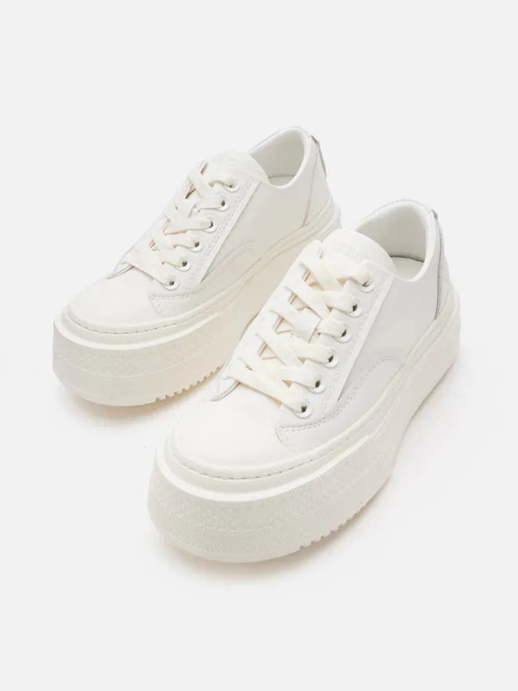 Lyra Platform Leather Sneakers