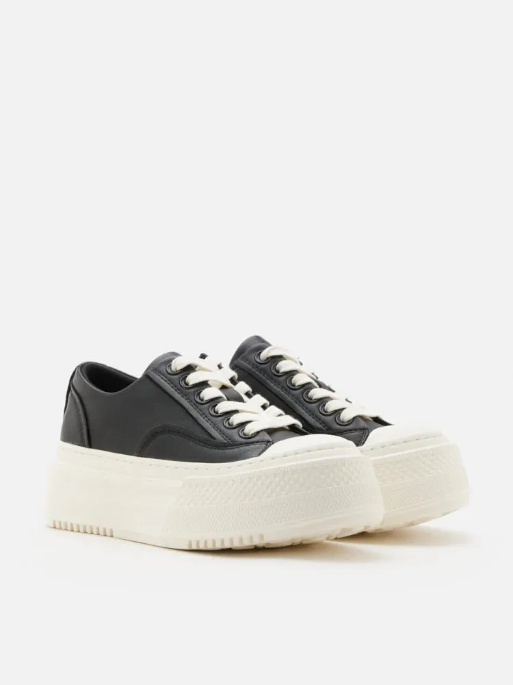 Lyra Platform Leather Sneakers