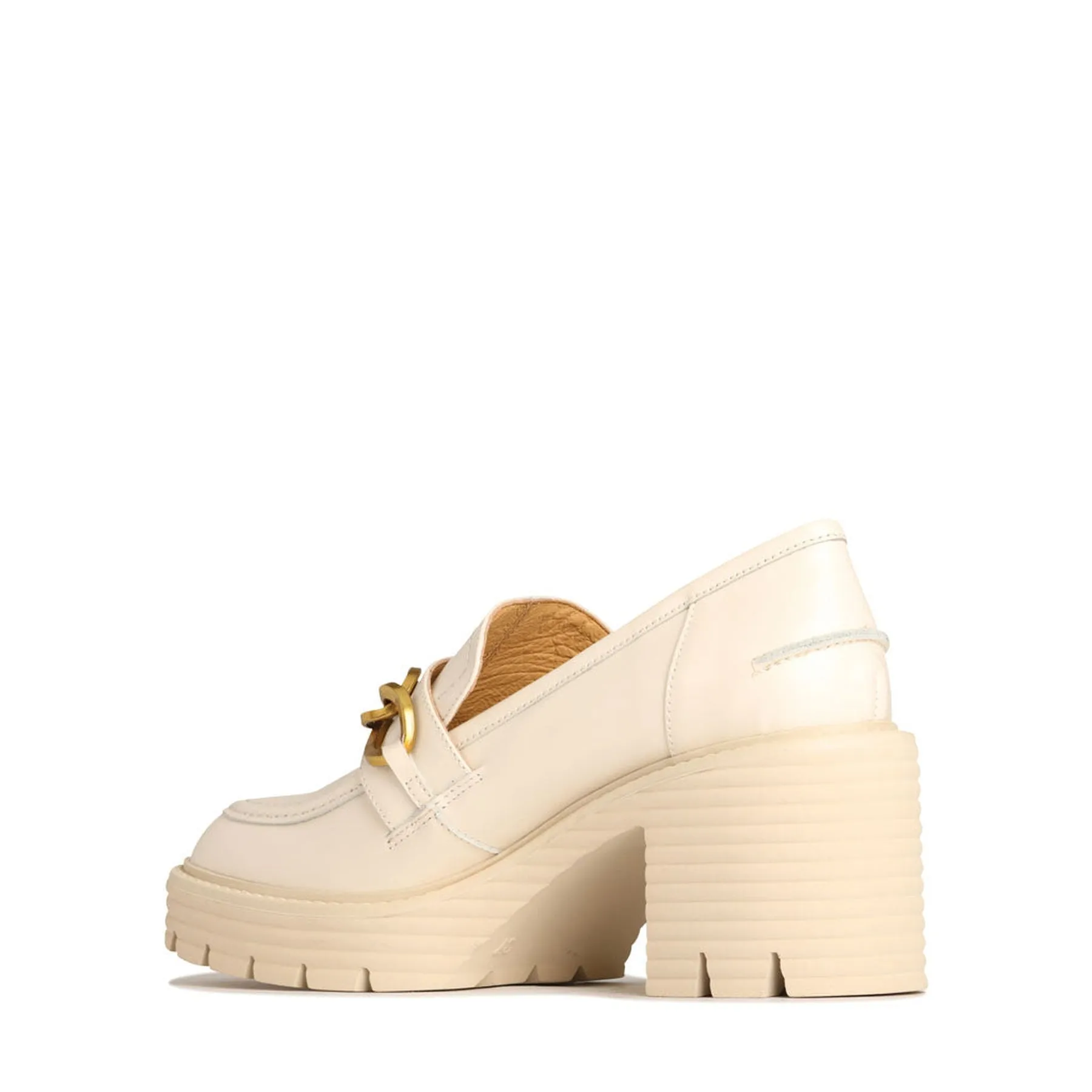 MALI BLOCKED HEEL LOAFERS