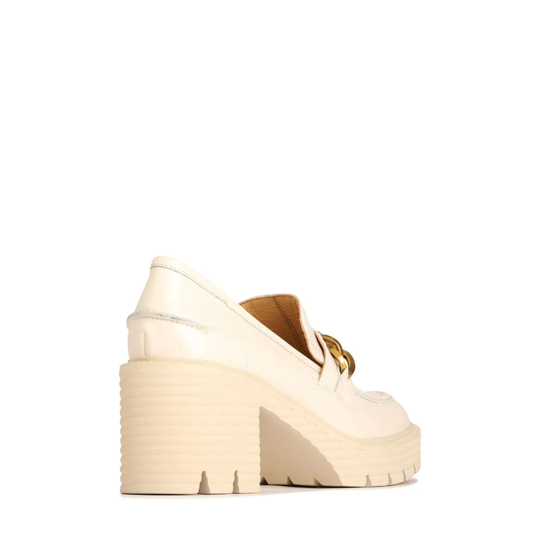 MALI BLOCKED HEEL LOAFERS