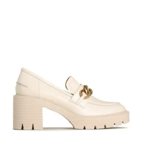 MALI BLOCKED HEEL LOAFERS