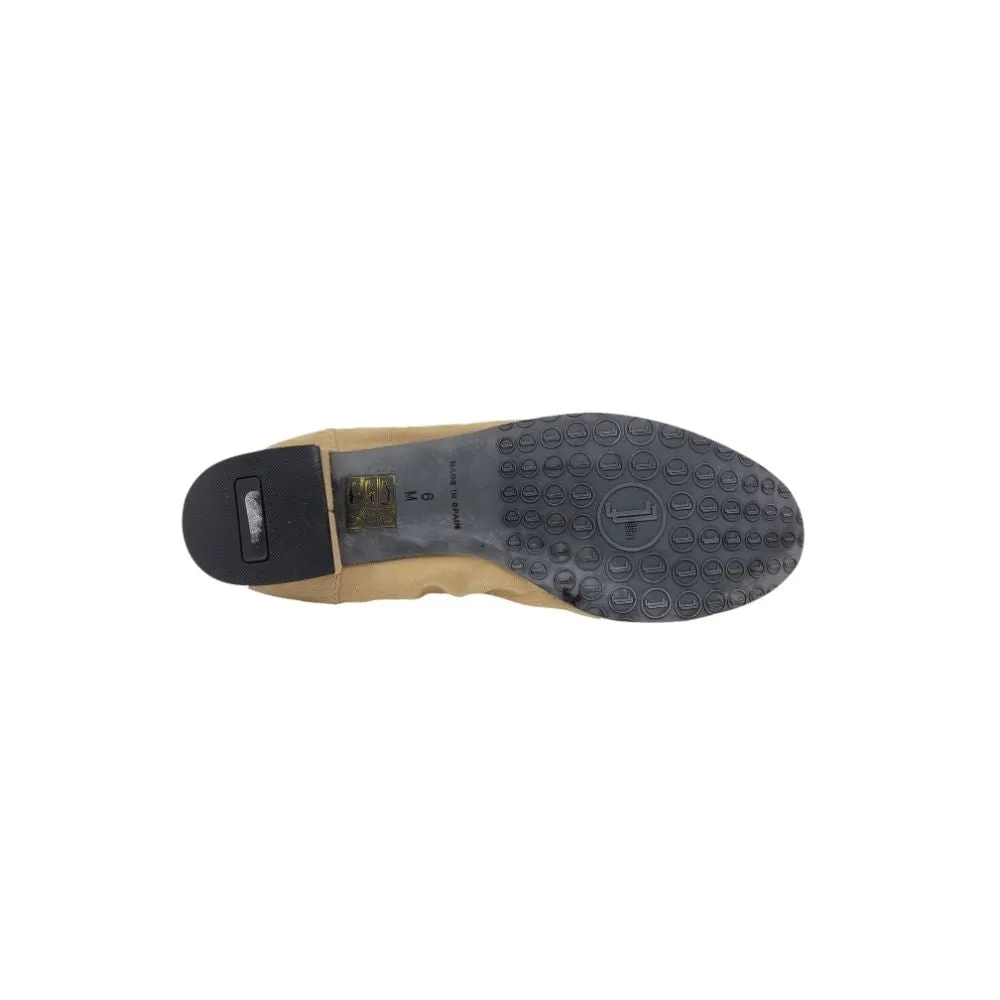 Maya Camel Suede Jon Josef Ballet Flats