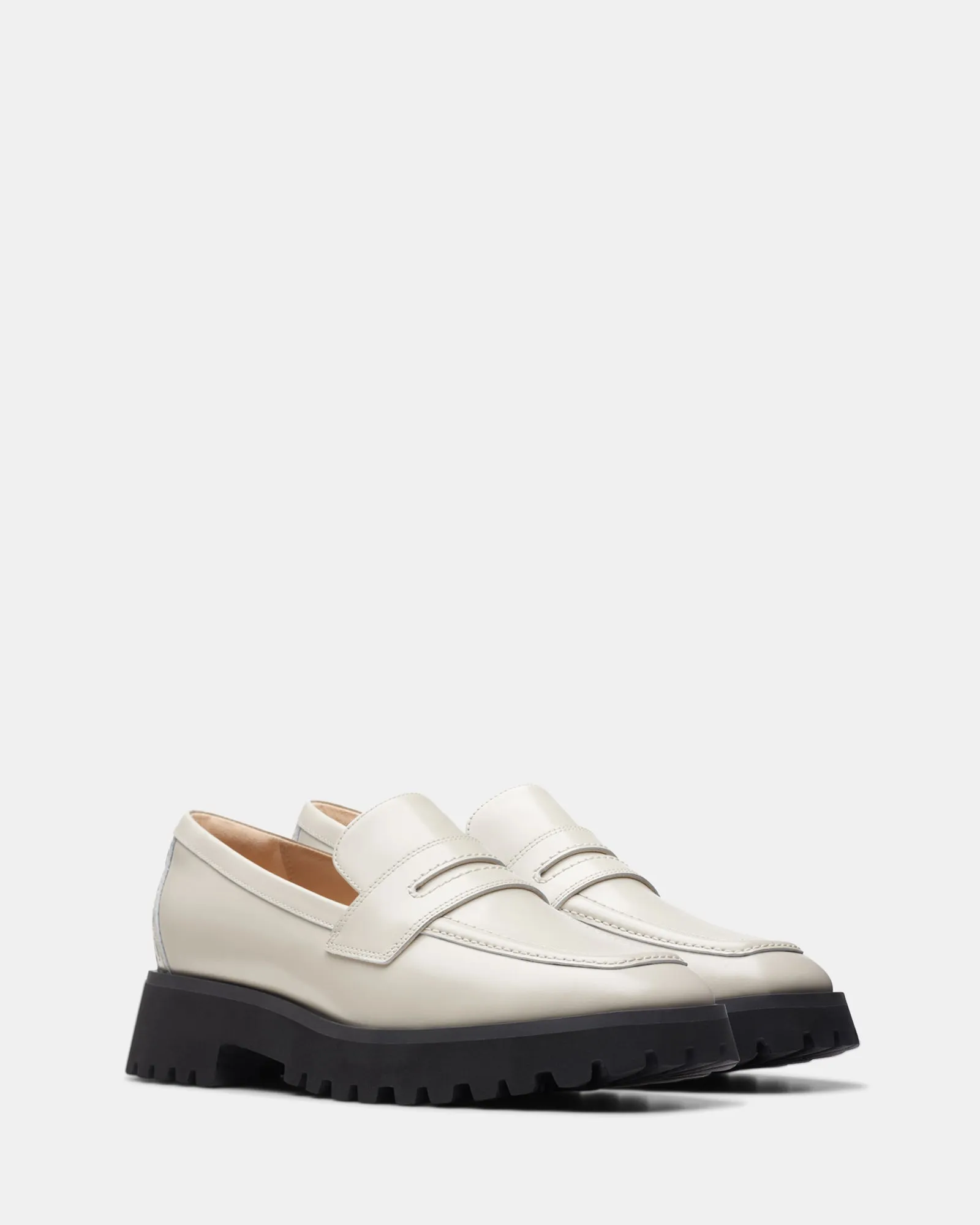 Stayso Edge Ivory Leather