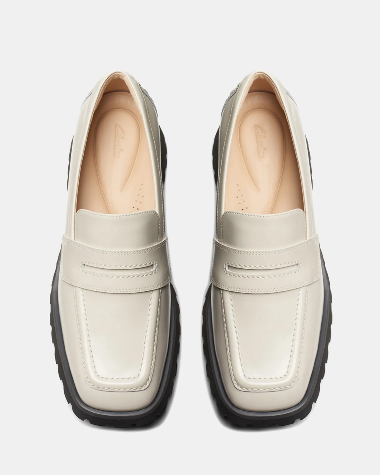 Stayso Edge Ivory Leather