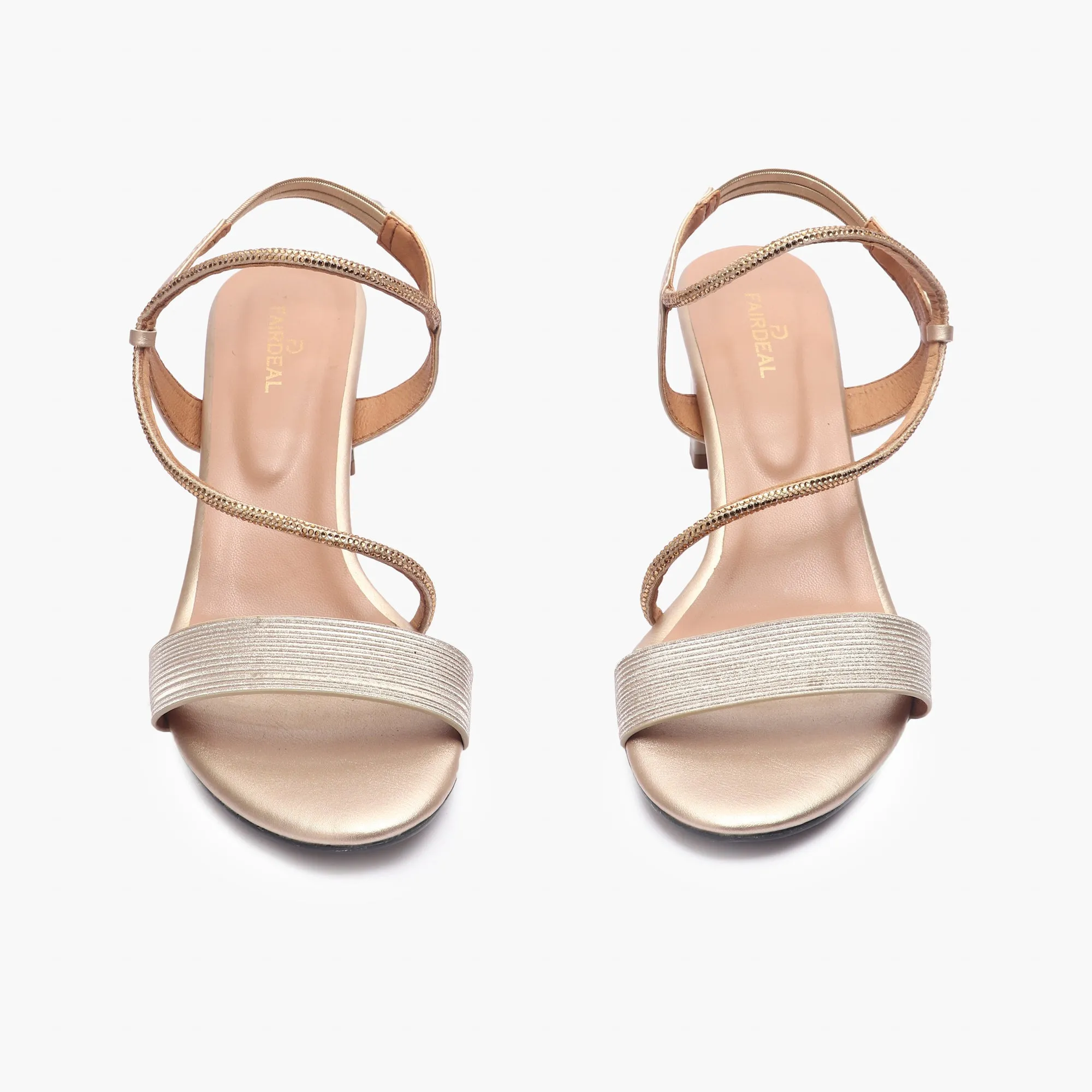 Strap Embellished Sandals