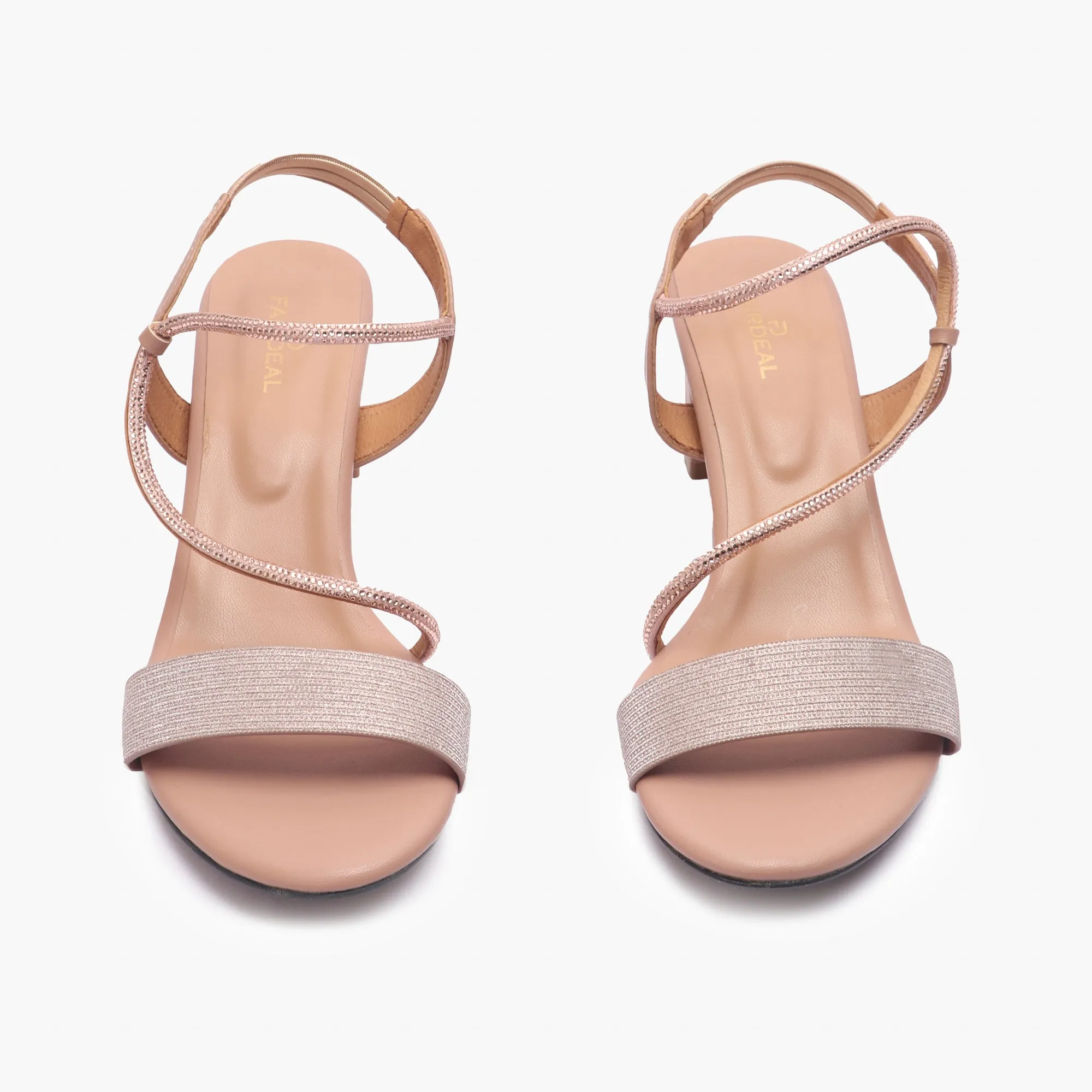 Strap Embellished Sandals