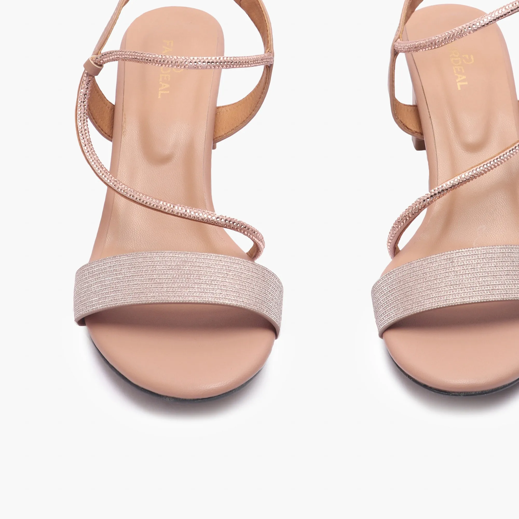 Strap Embellished Sandals