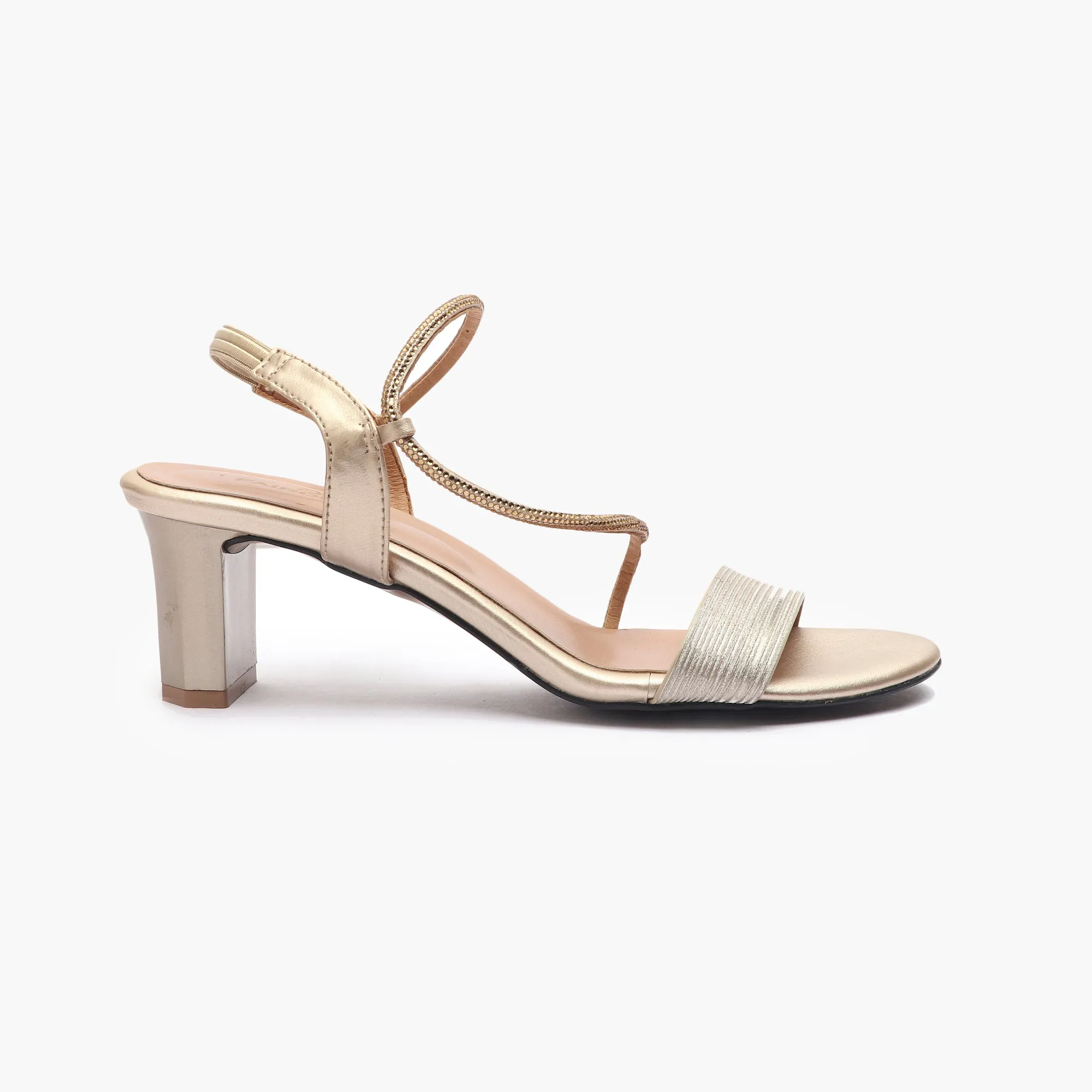 Strap Embellished Sandals