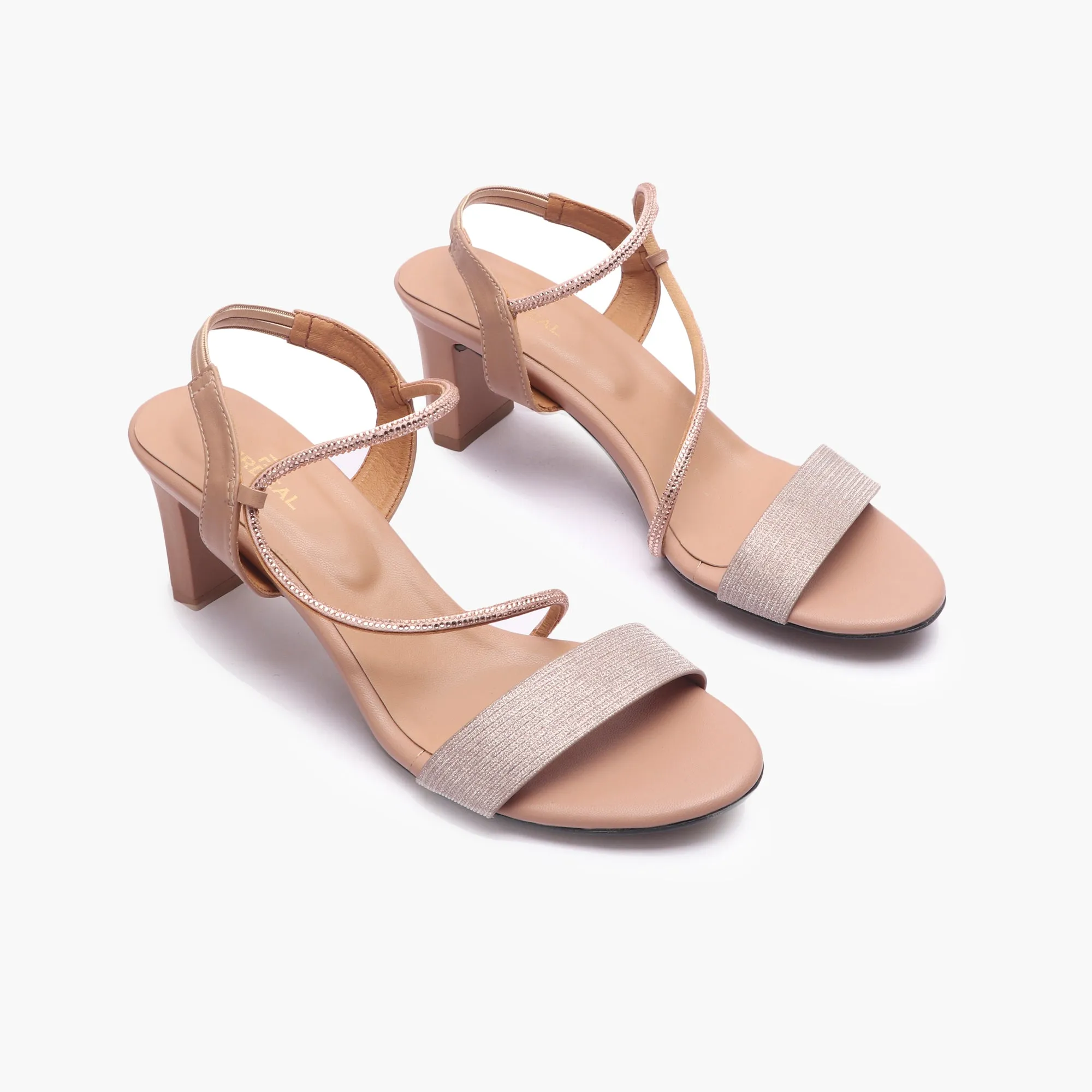Strap Embellished Sandals