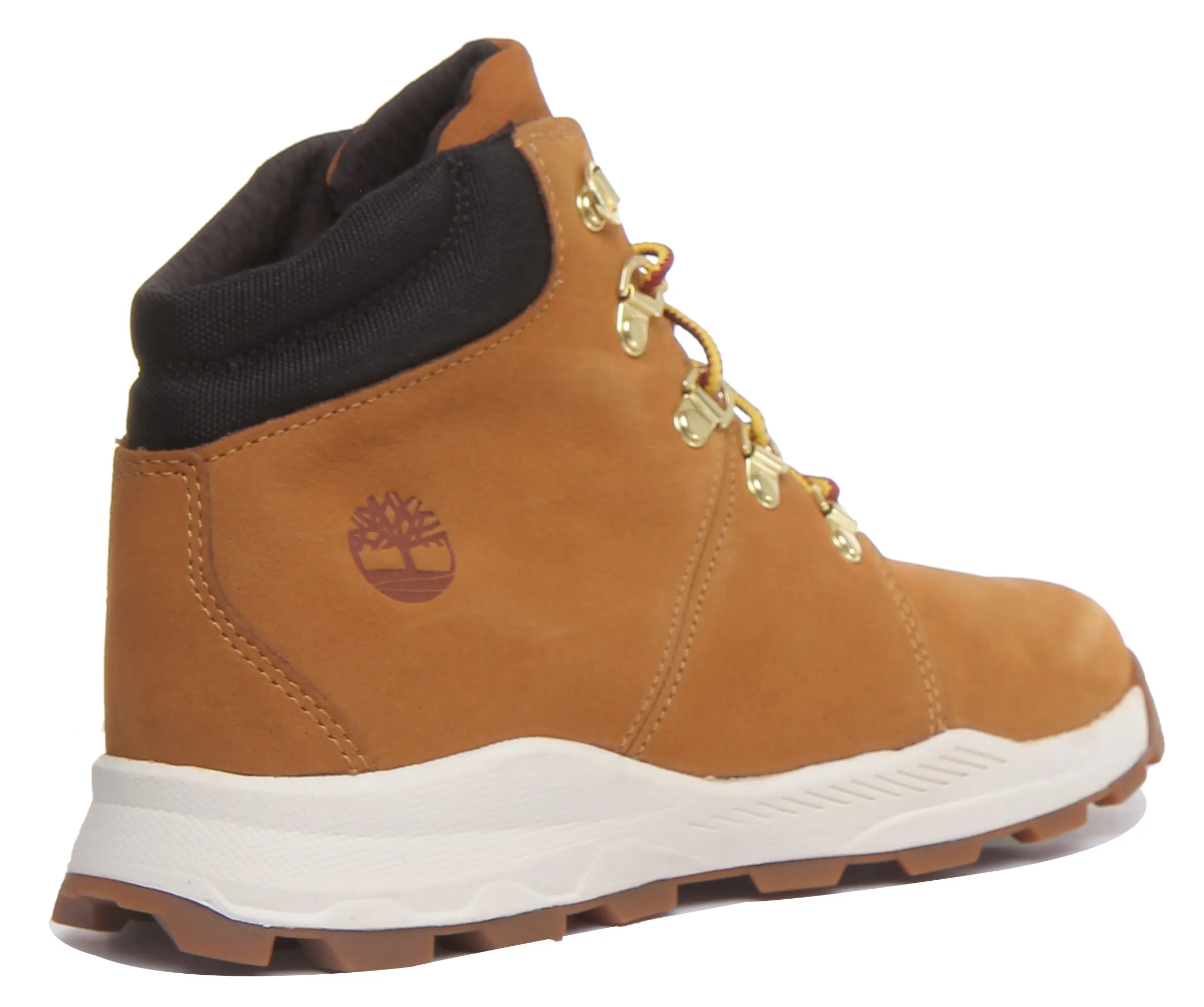 Timberland A28J2 Brooklyn Low Hiker Boot In Wheat For Youth