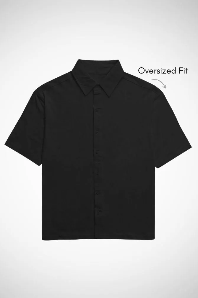 Unisex Oversized Shirt Black