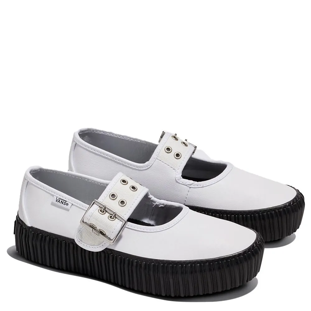 Vans Women's Mary Jane Creeper in Grunge Ballet White/Black