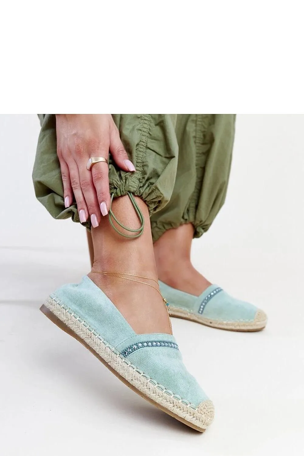 Women's Espadrille Blue Footwear