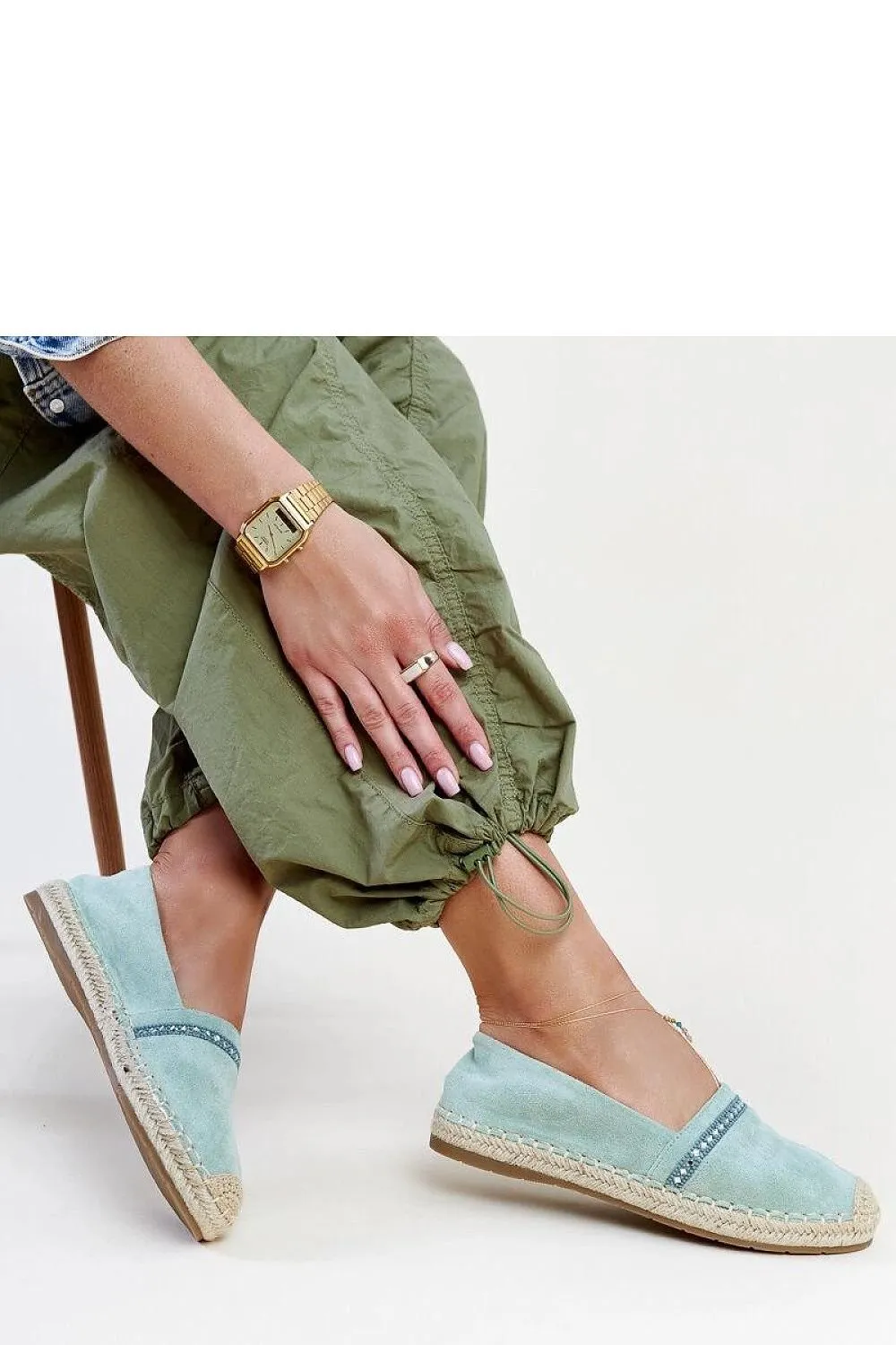 Women's Espadrille Blue Footwear