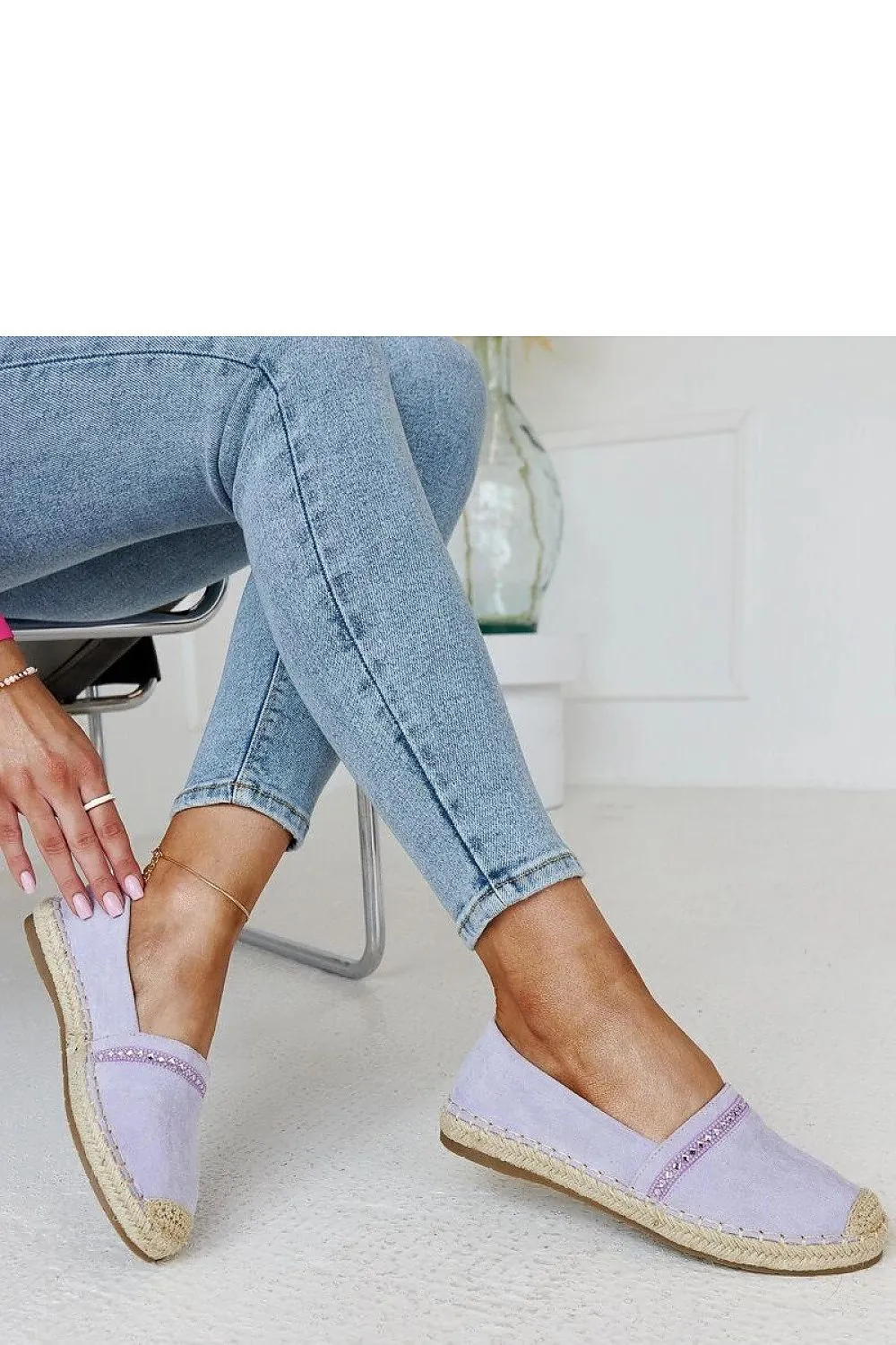 Women's Espadrille Blue Footwear