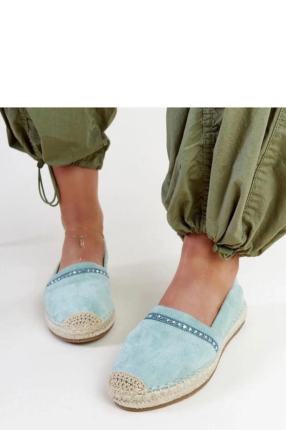 Women's Espadrille Blue Footwear