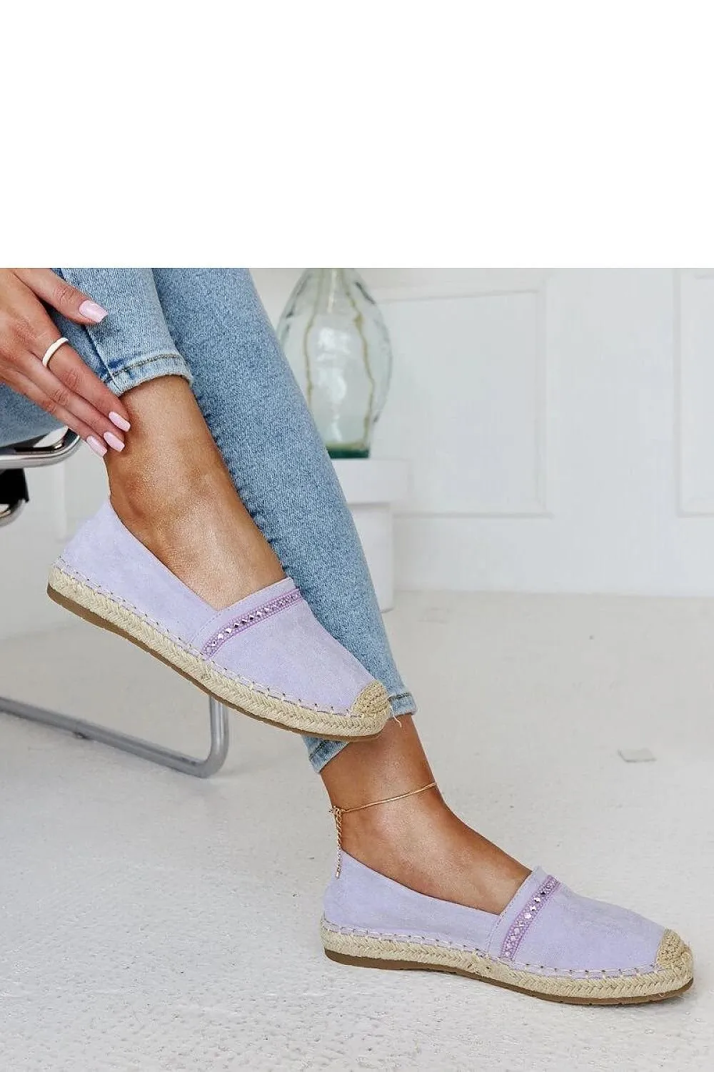 Women's Espadrille Blue Footwear