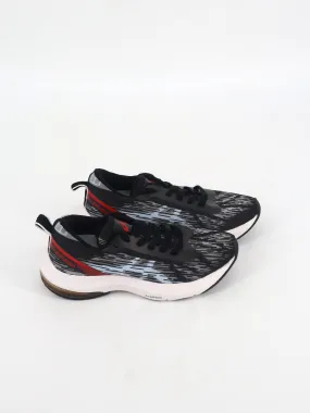 Women's Printed Running Shoes,Black/Blue